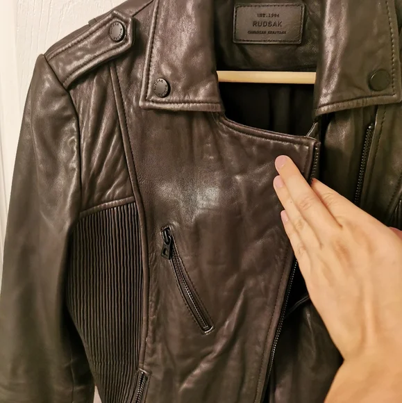 Beautiful Rudsak Leather Jacket - Picture 6 of 8